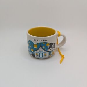 Starbucks Chiang Mai Ceramic Mini Mug Ornament BNWT